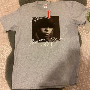 Supreme | Mary J. Blige Tee Grey